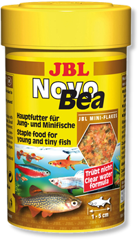 JBL NovoBea 100 мл. (30 г.) - Корм для гуппи и других маленьких аквариумных рыб 282.3016000 - фото 26621