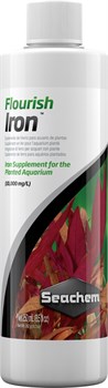 Seachem Flourish iron 250 мл - удобрение для растений - добавка железа 5 мл на 200 л - фото 27016