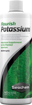 Seachem Flourish Potassium 500 мл - удобрение для растений - добавка калия 5 мл на 125 л - фото 27021