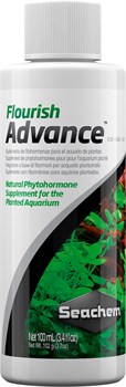 Seachem Flourish Advance 100 мл - удобрение для растений - добавка фитогормонов, минералов и питательных веществ 5 мл на 80 л - фото 27031