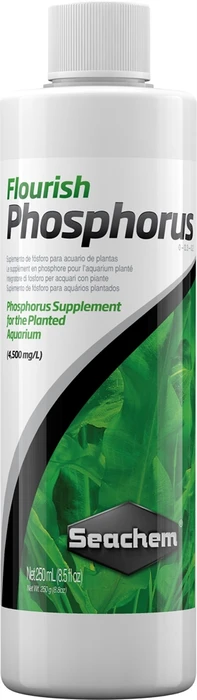 Seachem Flourish Phosphorus 250 мл - удобрение для растений - добавка фосфата калия 2,5 мл на 80 л SCH-196