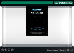 Dennerle Nano Scaper's Tank White Glass 70 литров - аквариум из осветленного стекла - фото 27047