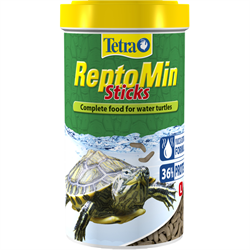 Tetra ReptoMin Sticks 500 мл - полноценный корм для водных черепах и других плотоядных рептилий - фото 27058