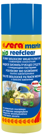 sera marin bio reefclear 500 мл - биостартер для морского аквариума S3860