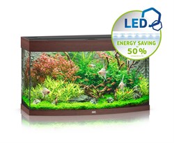 Juwel VISION 180 LED аквариум 180л темное дерево (Dark Wood) 92х41х55см 2х19W Фильтр Bioflow M, нагреватель 200 Вт - фото 27263