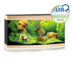 Juwel VISION 260 LED аквариум 260л светлое дерево (Light wood) 121х46х64см 2х29W Фильтр Bioflow L, нагреватель 300 Вт - фото 27268