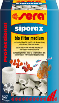sera Siporax 1 л - сверх-высокоэффективный биологический наполнитель для фильтров - фото 27528