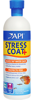 API Stress Coat 473 мл - Кондиционер с алоэ для декоративных рыб и воды - фото 27594