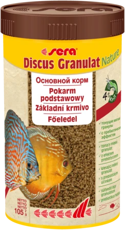 sera Discus granules Nature 250 мл - корм для дискусов S0305