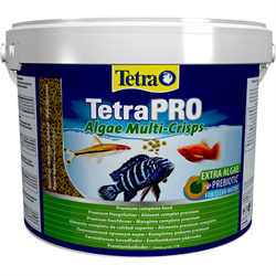 Tetra PRO Algae crisps 10 л (ведро) - корм для растительноядных рыб - фото 27938