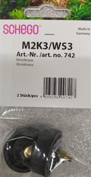 Schego - запасные мембраны для компрессоров WS3 / M2K3 (2 шт.) - фото 28032