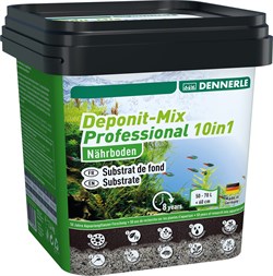 Dennerle Deponit Mix Professional 10-in-1 2,4кг - питательный субстрат для растений (подложка) Den-4600 - фото 28059