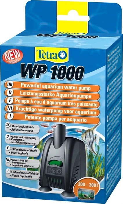Помпа для воды Tetra WP 1000  25Вт, 1000л/ч, h.max 2м Tet-188808