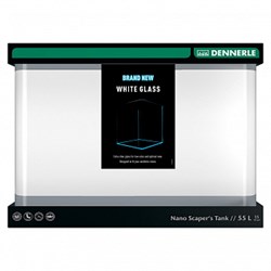 Dennerle Nano Scaper's Tank White Glass 55 литров - аквариум из осветленного стекла - фото 28488