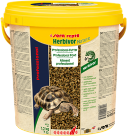 sera Reptil Professional Herbivor Nature 10 л - корм для травоядных рептилий - фото 28524