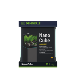 Dennerle Nano Cube Complete 20 литров (в комплекте фильтр, светильник Chihiros C 251, питательная подложка , кварцевый грунт и термометр) - фото 28918