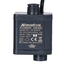 Помпа Atman для аквариумов ZGT-40, ZGT-50, ZGT-60, XR-380 - фото 29179