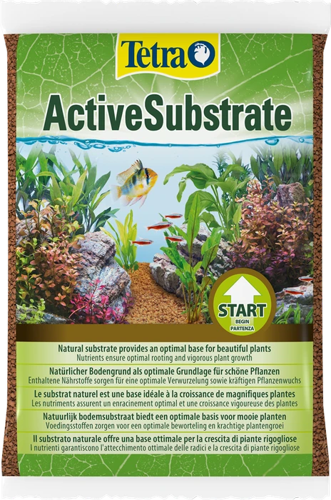 Tetra Active Substrate 3л - натуральный грунт для аквариума с растениями 246898