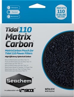 Уголь Seachem Matrix Carbon для рюкзачного фильтра Seachem Tidal 110 - фото 29536