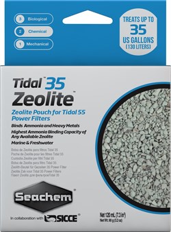 Цеолит Seachem Zeolite для рюкзачного фильтра Seachem Tidal 35 - фото 29541