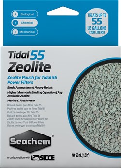Цеолит Seachem Zeolite для рюкзачного фильтра Seachem Tidal 55 - фото 29542