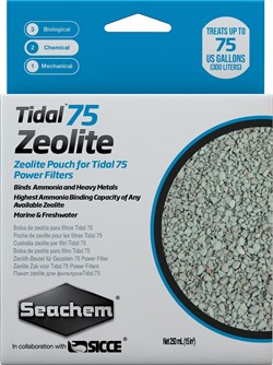 Цеолит Seachem Zeolite для рюкзачного фильтра Seachem Tidal 75 - фото 29543