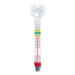 Термометр Naribo стеклянный на присоске12см - фото 29681