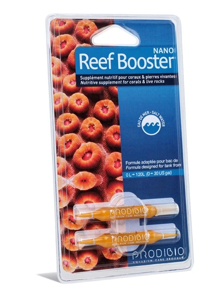 Prodibio REEF BOOSTER NANO (2 ампулы) средство стимулирующее рост и развитие кораллов, моллюсков и микрофауны PD-004083