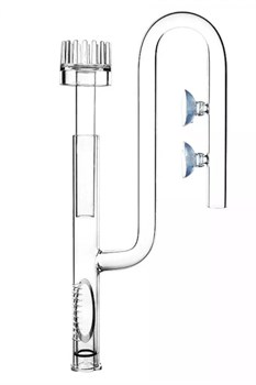 ISTA Заборник воды стеклянный совмещенный со скиммером  для внешних фильтров, для шланга 12мм - фото 30508