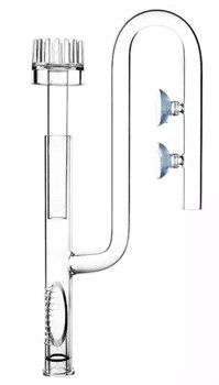 ISTA Заборник воды стеклянный совмещенный со скиммером  для внешних фильтров, для шланга 16мм - фото 30513