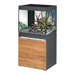EHEIM incpiria 230л графит, фасады сосна  - комплект аквариум с тумбой, тумба с декоративной LED подсветкой - фото 30762