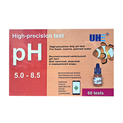 UHE pH 5,0-8,5 test - тест для определения уровня pH воды - фото 30830