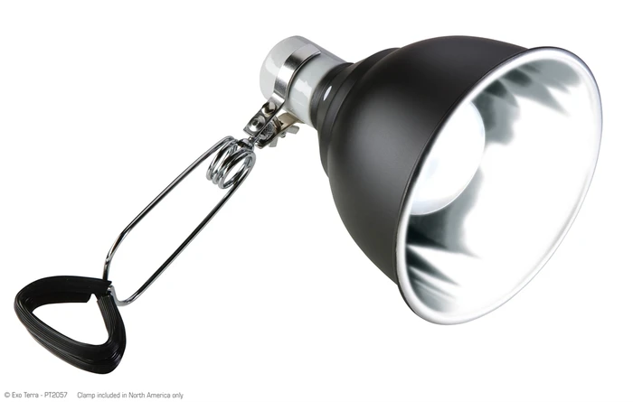 Hagen Exoterra Light Dome - светильник для ламп накаливания и компактных люминесцентных ламп, диаметр - 18 см PT-2057