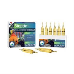Prodibio BIoptim 6 ампул - добавка, стимулирующая рост и развитие бактерий в морском и пресноводном аквариуме - фото 31377