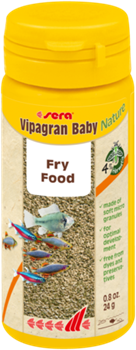 sera Vipagran baby Nature 50 мл- корм для мальков и маленьких рыбок (гранулы) - фото 31496