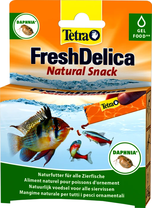 Tetra Fresh Delica Daphnien - дафния 48 г - корм-лакомство для рыб Tet-768666