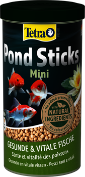 Tetra Pond Mini Sticks корм для мелких прудовых рыб, мини-палочки 1 л 187665 - фото 33580
