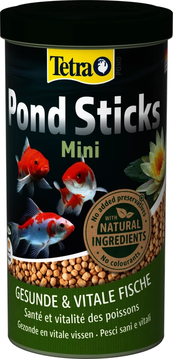 Tetra Pond Mini Sticks корм для мелких прудовых рыб, мини-палочки 1 л 187665