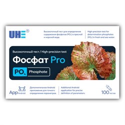 UHE PO4 test PRO - тест для определения концентрации фосфатов (PO) в воде в комплекте с калибрующим раствором UPP - фото 33680