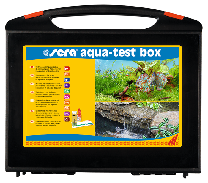 sera Aqua-Test Box (+ Сu) - набор тестов в чемоданчике S4002 - фото 33700