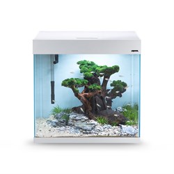 AQUAEL OPTI SET 130 л (белый) - аквариум из осветлённого стекла Opti White, 61x41x56 см AQ-132497 - фото 33924
