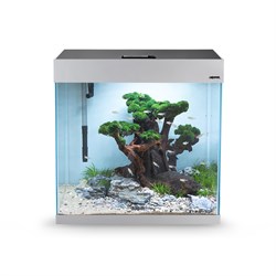 AQUAEL OPTI SET 130 л (серый) - аквариум из осветлённого стекла Opti White, 61x41x56 см AQ-132498 - фото 33952