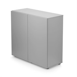 AQUAEL подставка под аквариум OPTI SET 125 л (серая) - 2 дверцы, 81x36x80 см AQ-132636 - фото 33976
