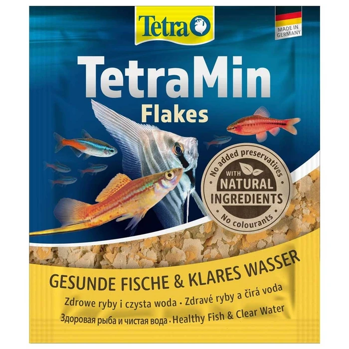 TetraMin Flakes 12 г (пакетик) - универсальный корм для рыб 766402