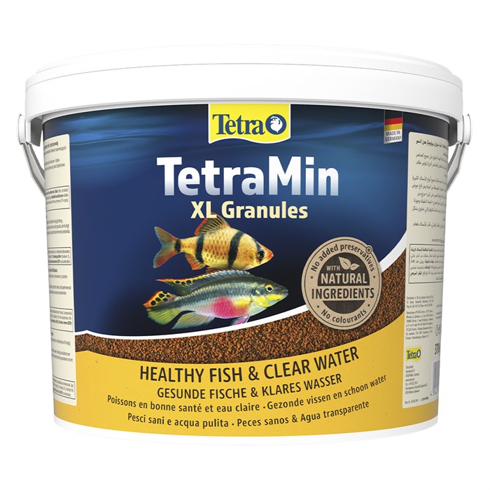 TetraMin XL Granules 10 л (ведро) - универсальный корм для рыб (крупные гранулы) Tet-201378 - фото 35519