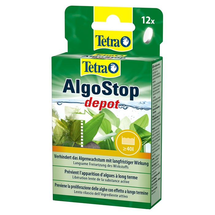 Tetra AlgoStop Depot 12 таблеток - долговременное средство для контроля и уничтожения нежелательных водорослей 157743 - фото 35699