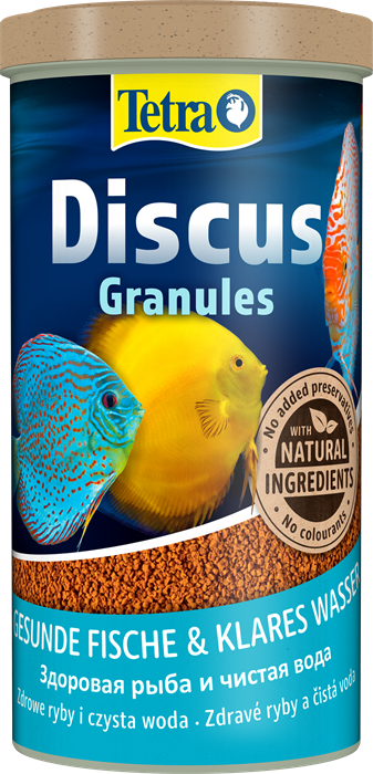 Tetra Diskus Granules 1 л - основной корм для дискусов (гранулы) Tet-315778 - фото 35829
