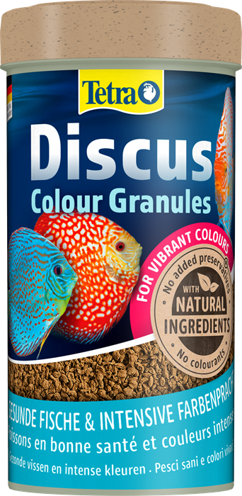 Tetra Diskus Colour 250 мл - корм для улучшения окраски красных дискусов Tet-758513 - фото 35831