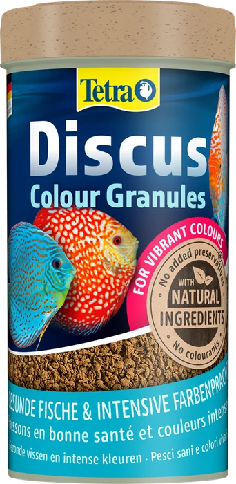 Tetra Diskus Colour 250 мл - корм для улучшения окраски красных дискусов Tet-758513