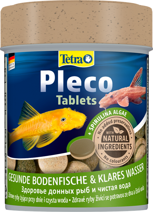 Tetra PlecoTablets 275 таблеток (150 мл) - корм для травоядных донных рыб 199309